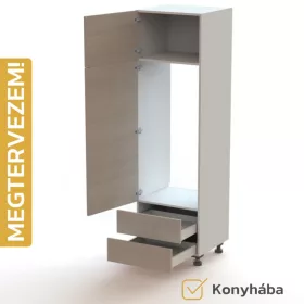   Egyedileg tervezhető bútorelem - B45, Fiók | Fiók | Géphely ajtóval | Ajtó