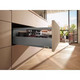 Fiókszett Blum Merivobox E korlát 350mm orionszürke TipOn
