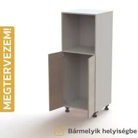   Egyedileg tervezhető bútorelem - C14, Dupla ajtó | Nyitott