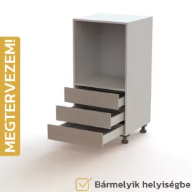   Egyedileg tervezhető bútorelem - F13, Fiók | Fiók | Fiók | Nyitott