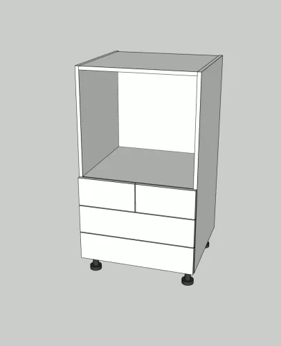 Egyedileg tervezhető bútorelem - F17, Fiók | Fiók | Dupla fiók | Nyitott