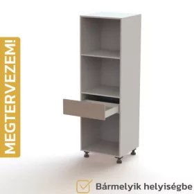   Egyedileg tervezhető bútorelem - F26, Nyitott | Fiók | Nyitott | Nyitott
