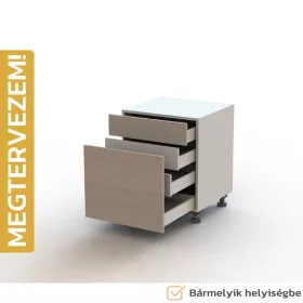   Egyedileg tervezhető bútorelem - F34, Fiók | Belső fiók | Belső fiók | Fiók
